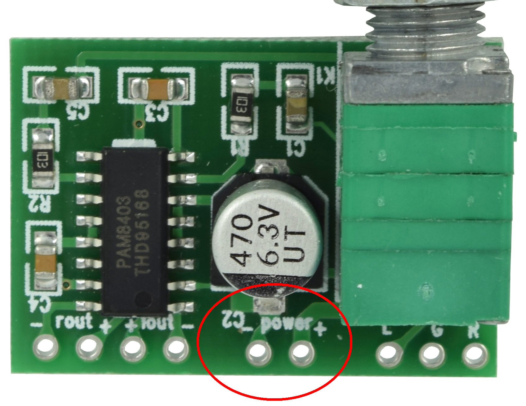 Mini PAM8403 DC 5V 2 Channel Digital Audio Amplifier Board Module 2x3W